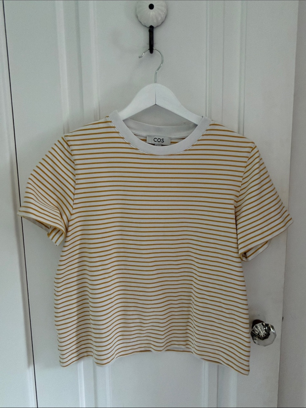 Last chance! COS • Cotton Striped Tee (Size L)